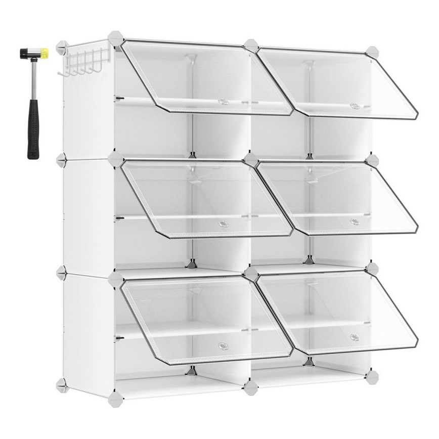 Scaffale modulare con scomparti BOXIFY bianco