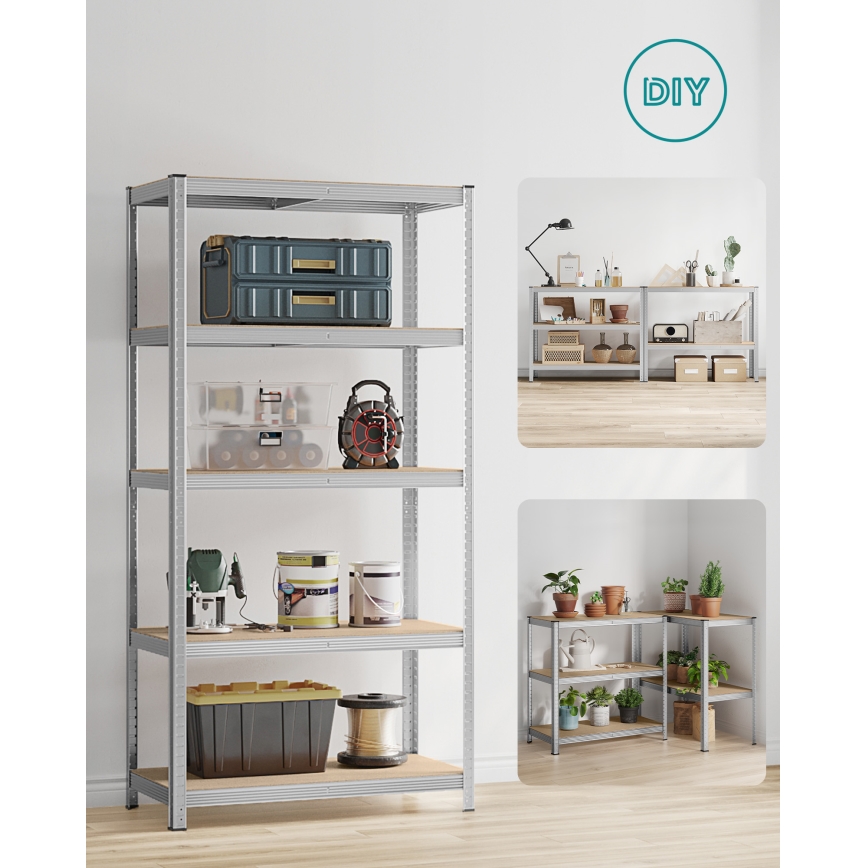 Scaffale ORDIFY argento