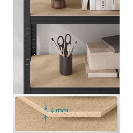 Scaffale ORDIFY nero