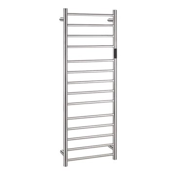 Scaldasalviette 45x132 cm in acciaio inox/argento