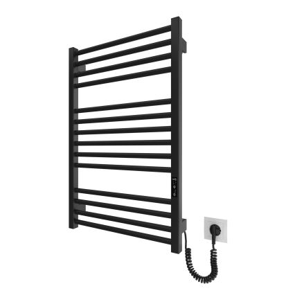 Scaldasalviette a scala HF DERBY 170W/230V 77x53 cm nero