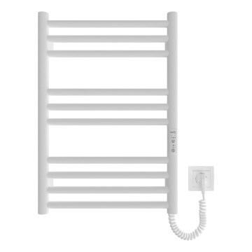 Scaldasalviette a scala HF GREENWICH 100W/230V 57x43 cm bianco arrotondato