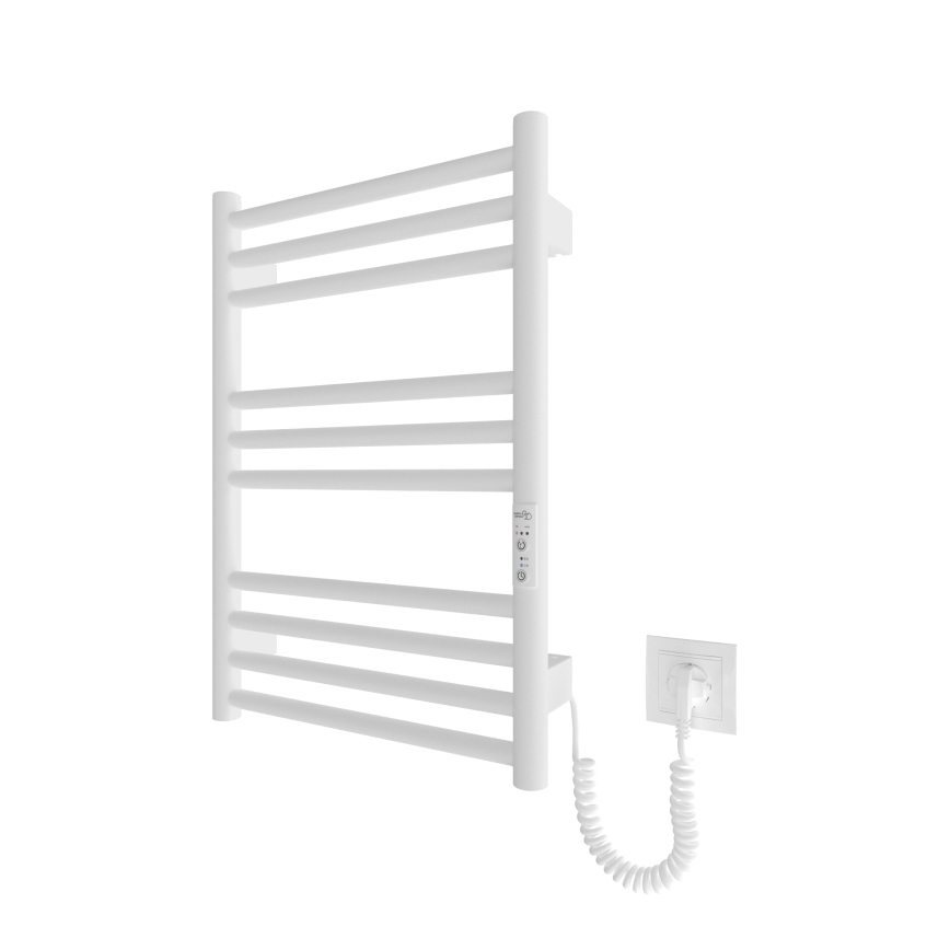 Scaldasalviette a scala HF GREENWICH 100W/230V 57x43 cm bianco arrotondato