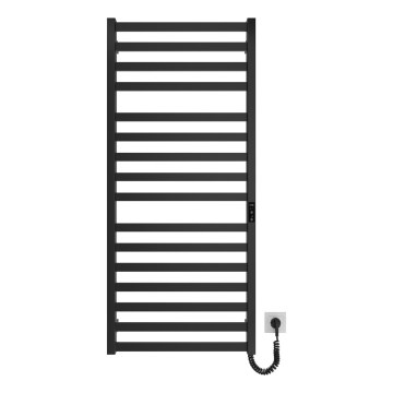 Scaldasalviette a scala HF OXFORD 255W/230V 117x53 cm nero