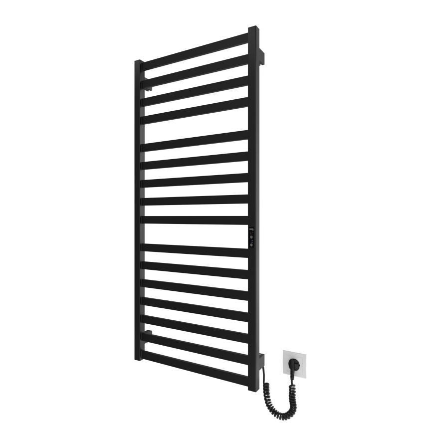 Scaldasalviette a scala HF OXFORD 255W/230V 117x53 cm nero