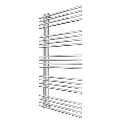 Scaldasalviette a scala INOX 368W/230V 109x53 cm acciaio inossidabile/cromo lucido