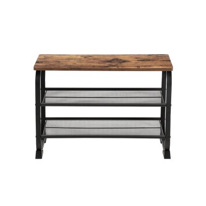 Scarpiera DAVOR marrone/nero