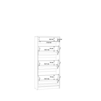 Scarpiera KAVI rovere artisan