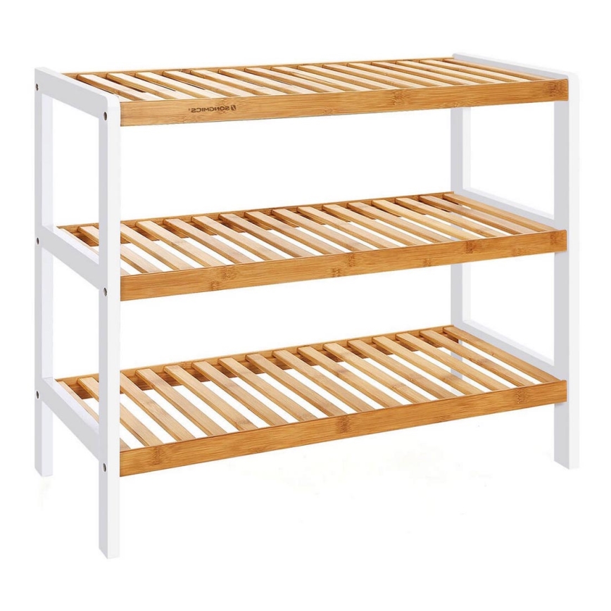 Scarpiera MATE marrone/bianco