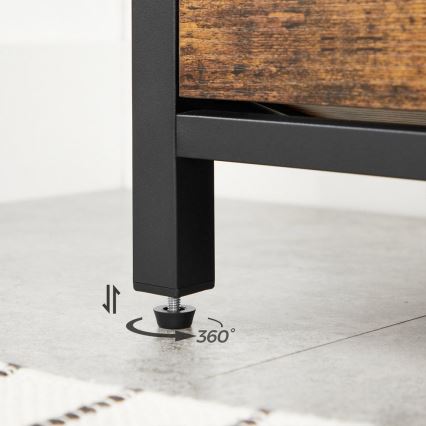 Scarpiera VOREN marrone/nero