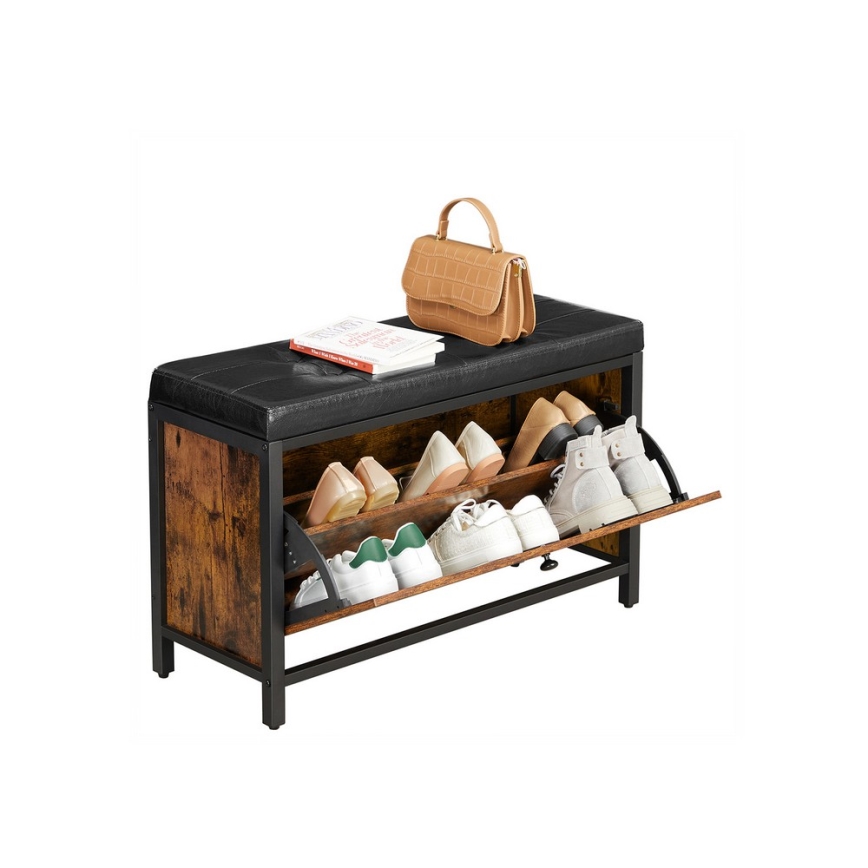 Scarpiera VOREN marrone/nero