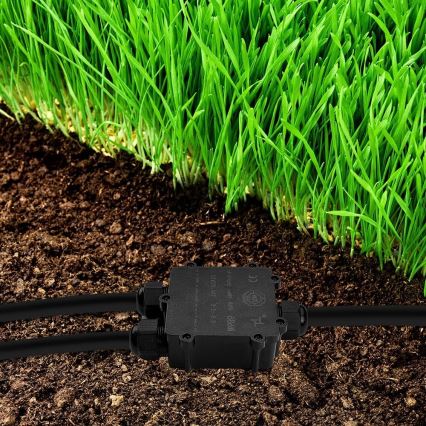 Scatola di giunzione impermeabile IP68 nero