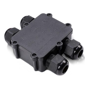 Scatola di giunzione impermeabile IP68 nero