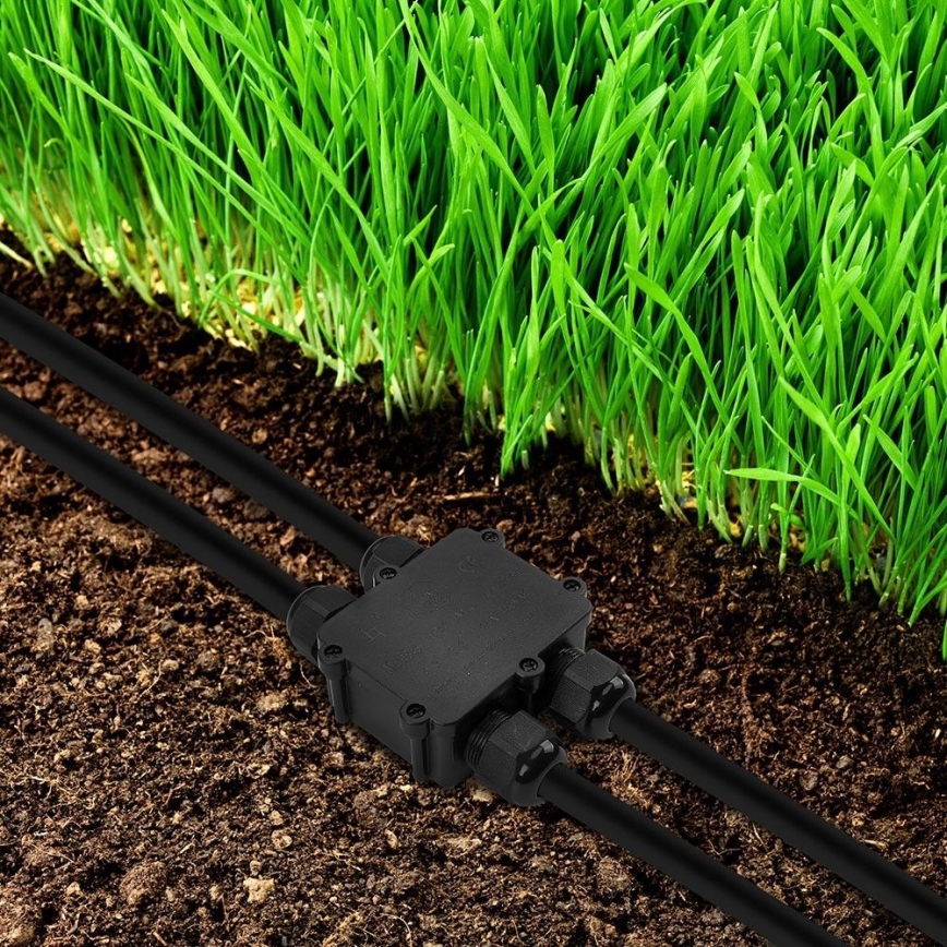 Scatola di giunzione impermeabile IP68 nero