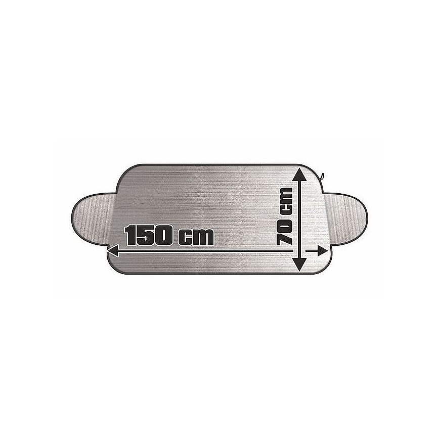 Schermo per parabrezza auto 150x70 cm