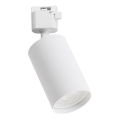 Schienenstrahler für 1-Phasen-Lichtschiene TIGER 1xGU10/10W/230V weiß