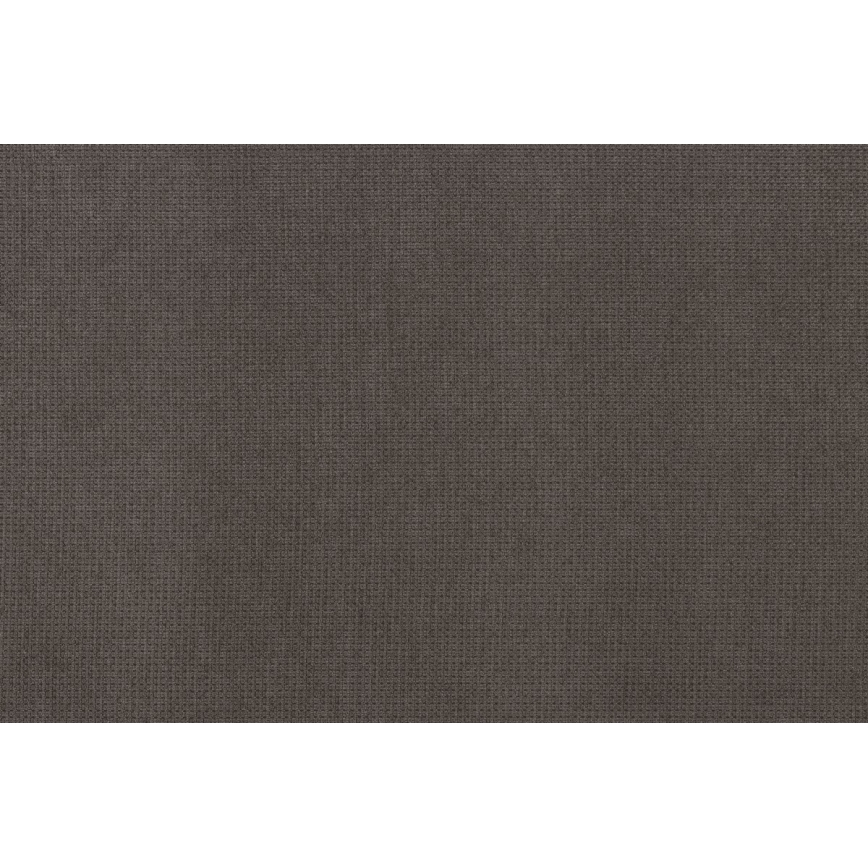 Schlafsofa mit Bettkasten und Hocker PALERMO, braun, rechts