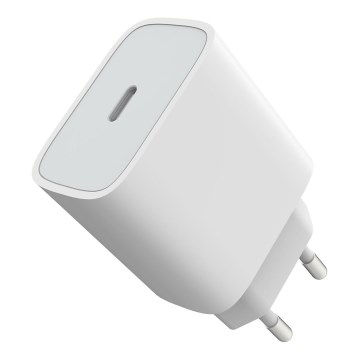 Schnellladeadapter Power Delivery 20W USB-C weiß