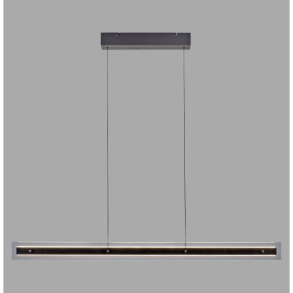 Schöner Wohnen 11316-18 - Lampada a sospensione dimmerabile su cavo LENA LED/32W/230V 105 cm nera
