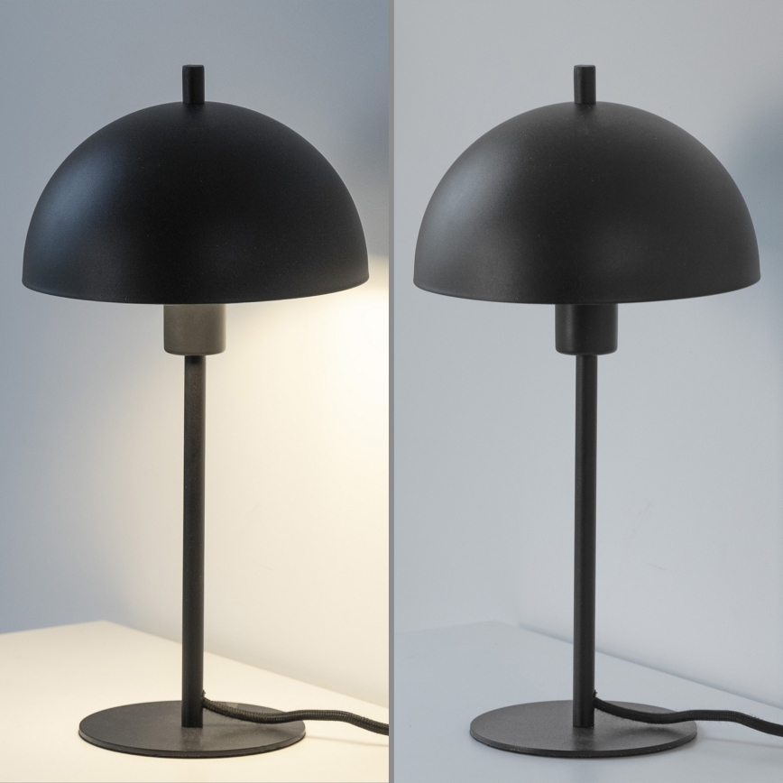 Schöner Wohnen 11726-18 - Lampe de table ALI 1xE14/15W/230V noire