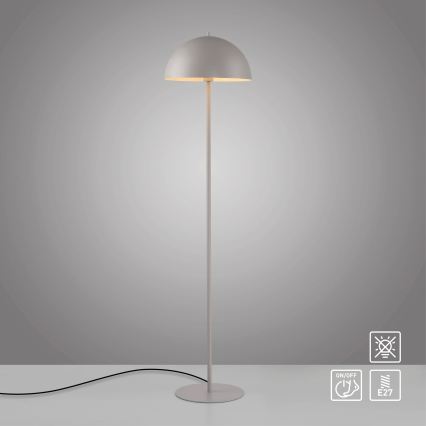 Schöner Wohnen 11727-39 - Stehleuchte ALI 1xE27/25W/230V grau