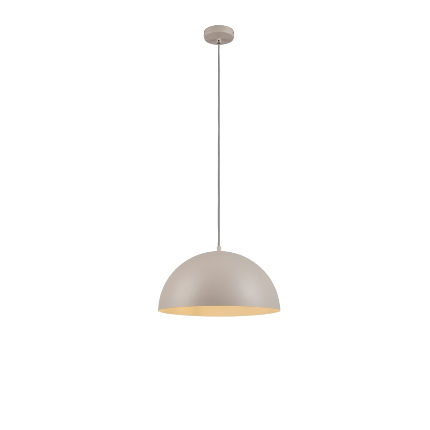 Schöner Wohnen 11728-39 - Suspension sur câble ALI 1xE27/25W/230V, Ø 38 cm, gris