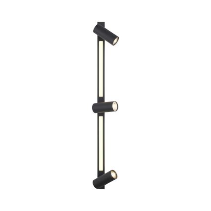 Schöner Wohnen 11794-18 - Spot LED DANTE 3xGU10/10W/230V + LED/14,4W noir