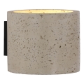 Schöner Wohnen 12542-42 - Lampada da parete TRAVENTA 1xG9/10W/230V in cemento