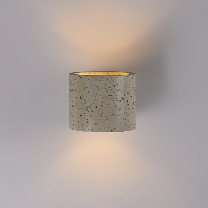 Schöner Wohnen 12542-42 - Wandleuchte TRAVENTA 1xG9/10W/230V Beton