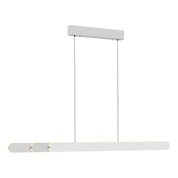 Schöner Wohnen 12577-16 - Sospensione LED dimmerabile su cavo ADRIANA ROUND 2xLED/24W/230V 2700/3000/3500/4000/5000K 160 cm bianca