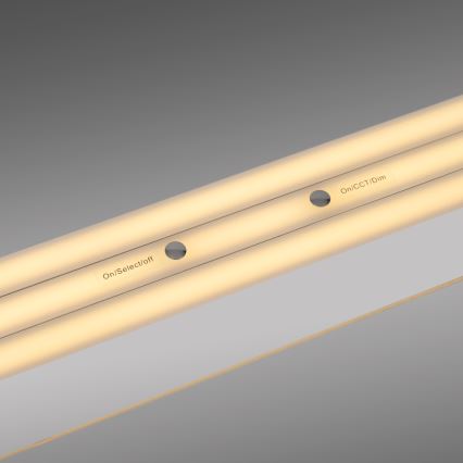 Schöner Wohnen 12577-16 - Suspension LED dimmable sur câble ADRIANA ROUND 2xLED/24W/230V 2700/3000/3500/4000/5000K blanc