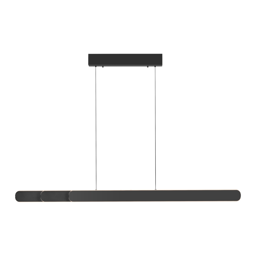 Schöner Wohnen 12577-18 - LED dimmbare Pendelleuchte an Drahtseil ADRIANA ROUND 2xLED/24W/230V 2700/3000/3500/4000/5000K 160 cm schwarz