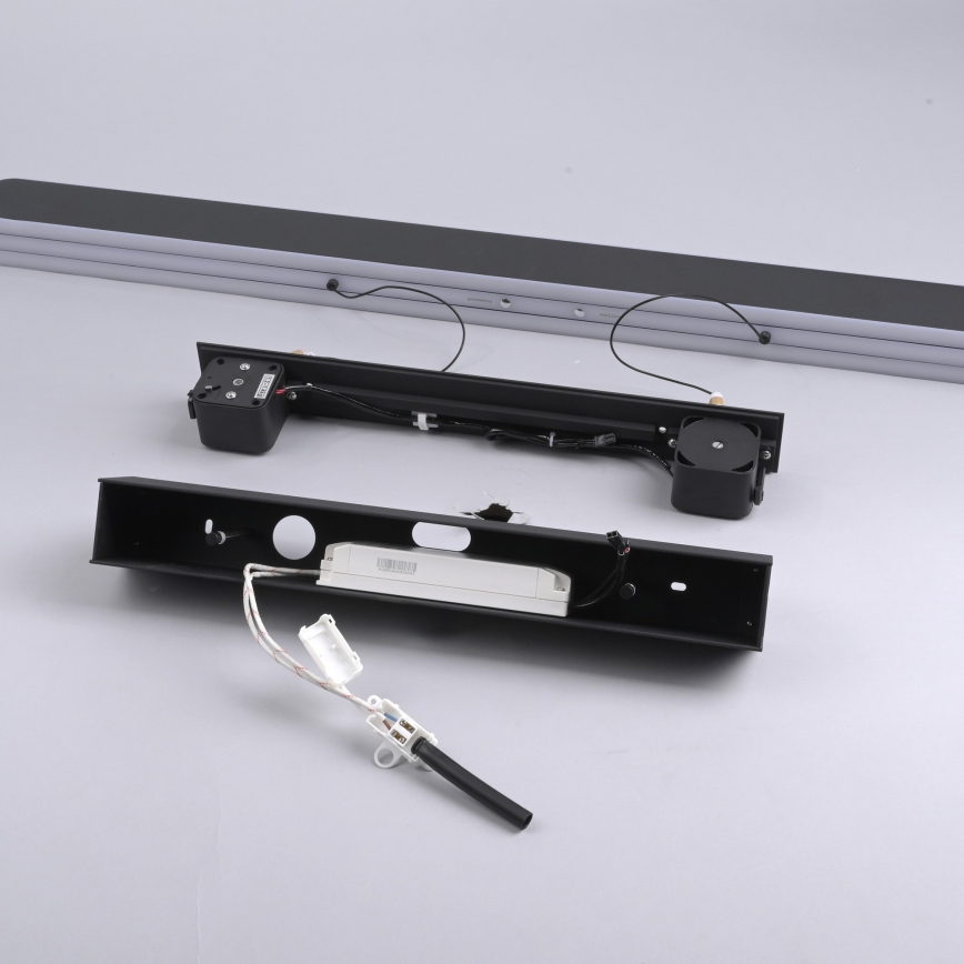 Schöner Wohnen 12577-18 - Lampadario a sospensione dimmerabile ADRIANA ROUND 2xLED/24W/230V 2700/3000/3500/4000/5000K nero