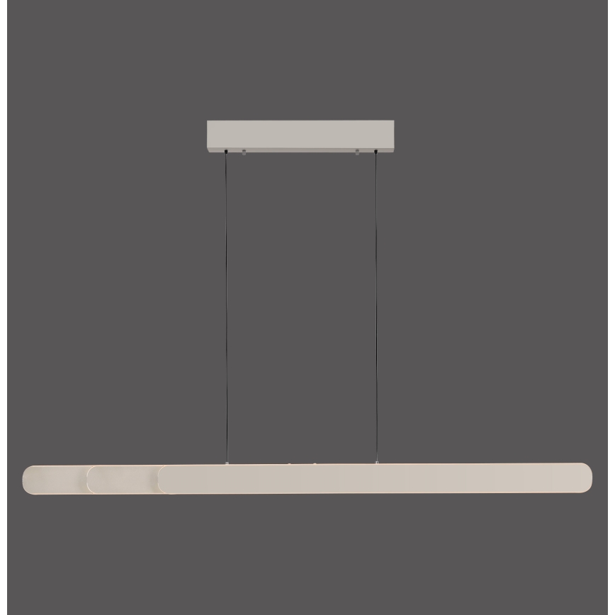 Schöner Wohnen 12577-39 - Sospensione dimmerabile su cavo ADRIANA ROUND 2xLED/24W/230V 2700/3000/3500/4000/5000K grigio