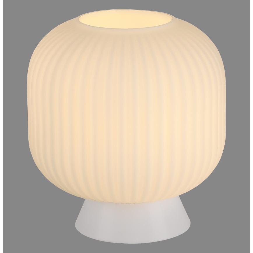 Schöner Wohnen 13573-16 - Lampe de table NAMI 1xE27/25W/230V blanche