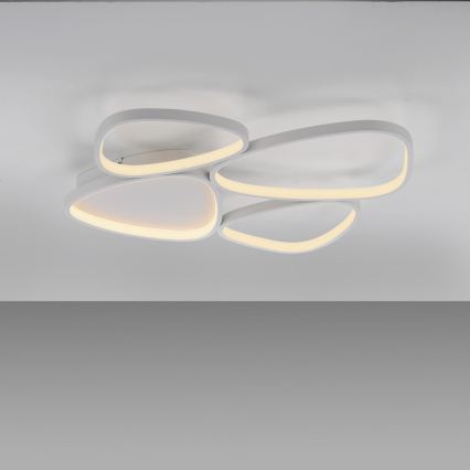 Schöner Wohnen 14038-16 - dimmbare LED-Deckenleuchte PEBBLES LED/35,5W/230V weiß