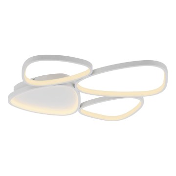 Schöner Wohnen 14038-16 - Plafoniera a LED dimmerabile PEBBLES LED/35,5W/230V bianca