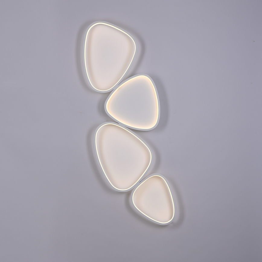 Schöner Wohnen 14039-16 - dimmbare LED-Deckenleuchte PEBBLES LED/35,5W/230V weiß