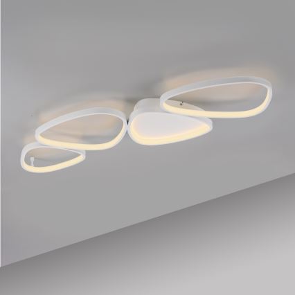 Schöner Wohnen 14039-16 - Plafoniera dimmerabile a LED PEBBLES LED/35,5W/230V bianca