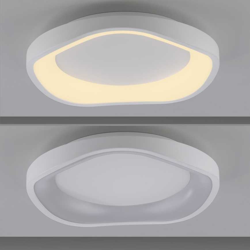 Schöner Wohnen 14233-16 - Plafonnier LED dimmable MONTA LED/21W/230V Ø 40 cm blanc