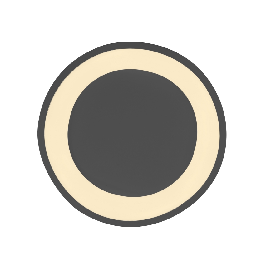 Schöner Wohnen 14233-18 - dimmbare LED-Deckenleuchte MONTA LED/21W/230V Ø 40 cm schwarz