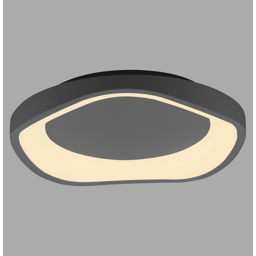 Schöner Wohnen 14233-18 - Plafonnier LED dimmable MONTA LED/21W/230V Ø 40 cm noir