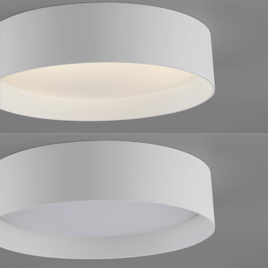 Schöner Wohnen 14593-16 - Plafonnier LED dimmable TAVOLI LED/10W/230V 2700-6500K Ø 28,5 cm blanc + télécommande