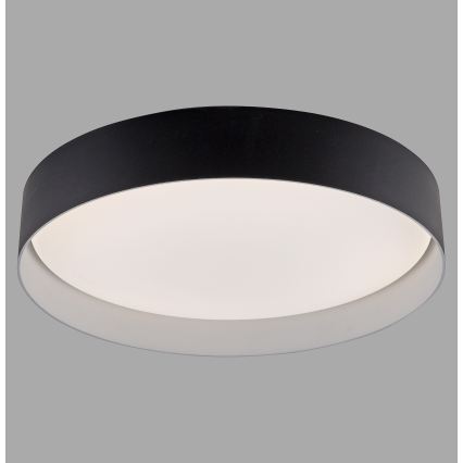 Schöner Wohnen 14594-18 - LED-dimmbare Deckenleuchte TAVOLI LED/20W/230V 2700–6500K Ø 39 cm schwarz + Fernbedienung