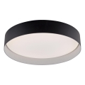 Schöner Wohnen 14594-18 - Plafonnier LED dimmable TAVOLI LED/20W/230V 2700-6500K Ø 39 cm noir + télécommande