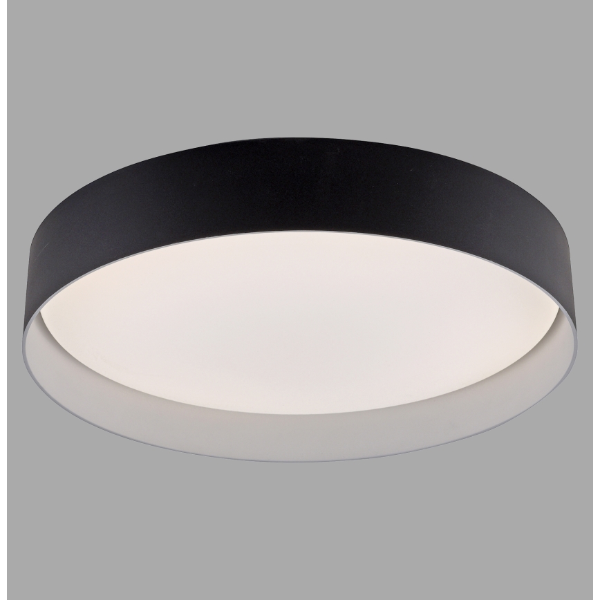 Schöner Wohnen 14594-18 - Plafonnier LED dimmable TAVOLI LED/20W/230V 2700-6500K Ø 39 cm noir + télécommande
