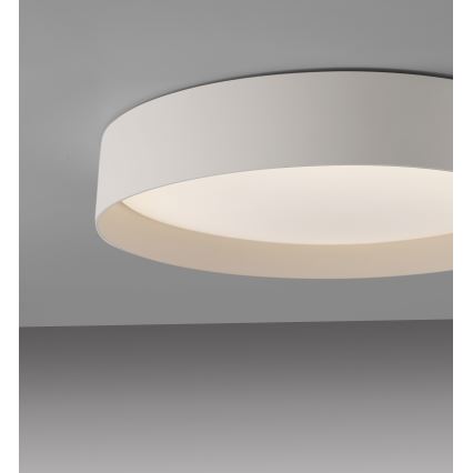 Schöner Wohnen 14594-39 - Plafoniera LED dimmerabile TAVOLI LED/20W/230V 2700-6500K Ø 39 cm grigio + telecomando