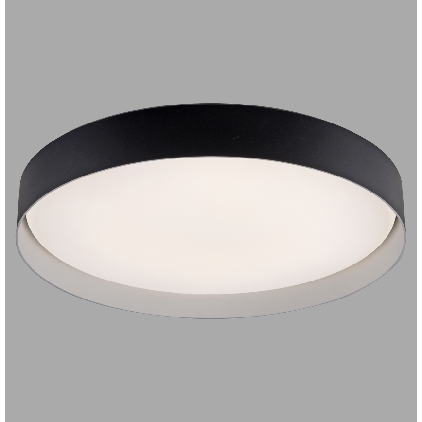 Schöner Wohnen 14595-18 - Plafoniera dimmerabile a LED TAVOLI LED/34W/230V 2700-6500K Ø 49 cm nero + telecomando