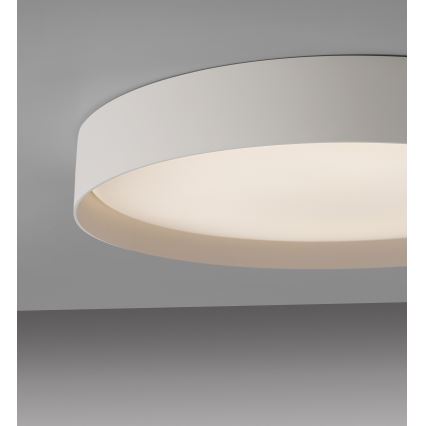 Schöner Wohnen 14595-39 - Plafoniera LED dimmerabile TAVOLI LED/34W/230V 2700-6500K Ø 49 cm grigia + telecomando