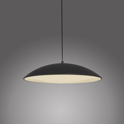 Schöner Wohnen 14606-18 - Suspension LED dimmable sur câble LENTE LED/17W/230V Ø 40 cm noire